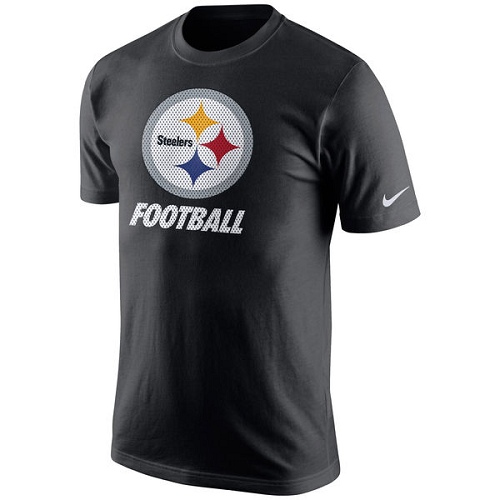 NFL Pittsburgh Steelers Nike Facility T-Shirt - Black